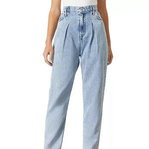 GRLFRND Teagan High-Rise Straight Jeans (Color Please Me, Size 23)